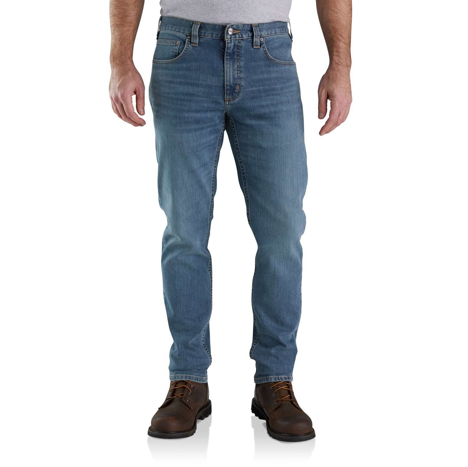 Carhartt Tapered-fit-Jeans RUGGED FLEX RELAXED FIT TAPERED JEAN (1-tlg) arcadia