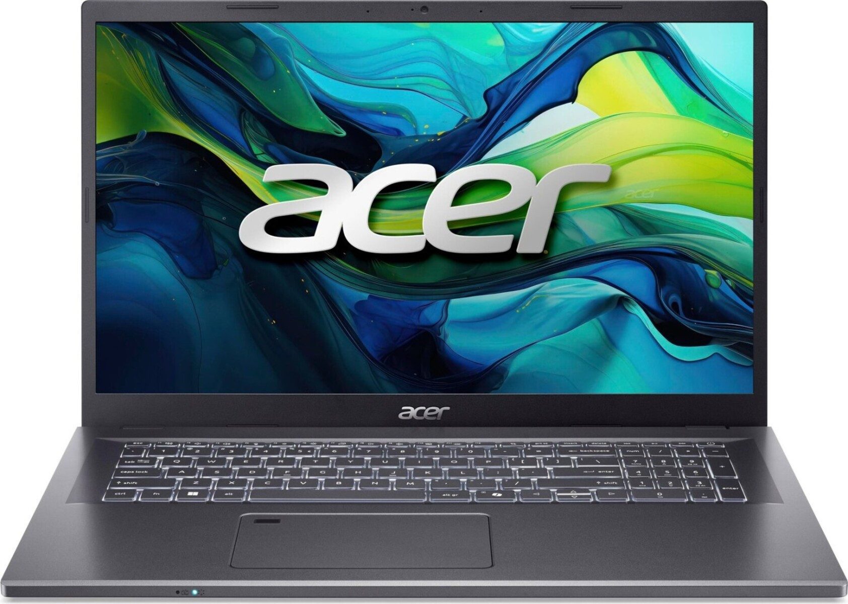 Acer Acer Aspire 17 A17-51GM-70LZ 17.3"/7-150/16/1TSSD/RTX2050/W11 Notebook (Intel Core 7 150U, 16 GB, 1000 GB SSD, Sicherheitsschloss (Kensington Security Slot)