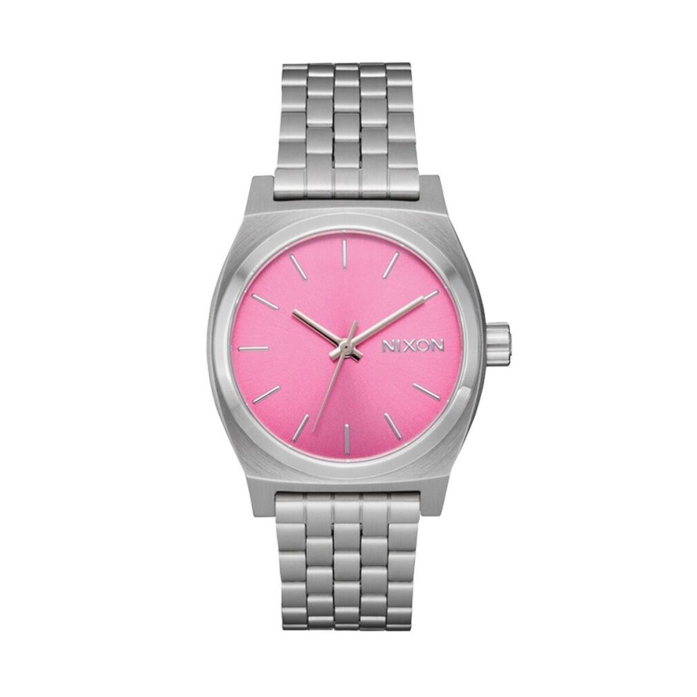 Nixon Luxusuhr Herrenuhr Mod. MEDIUM TIME TELLER Silberfarben