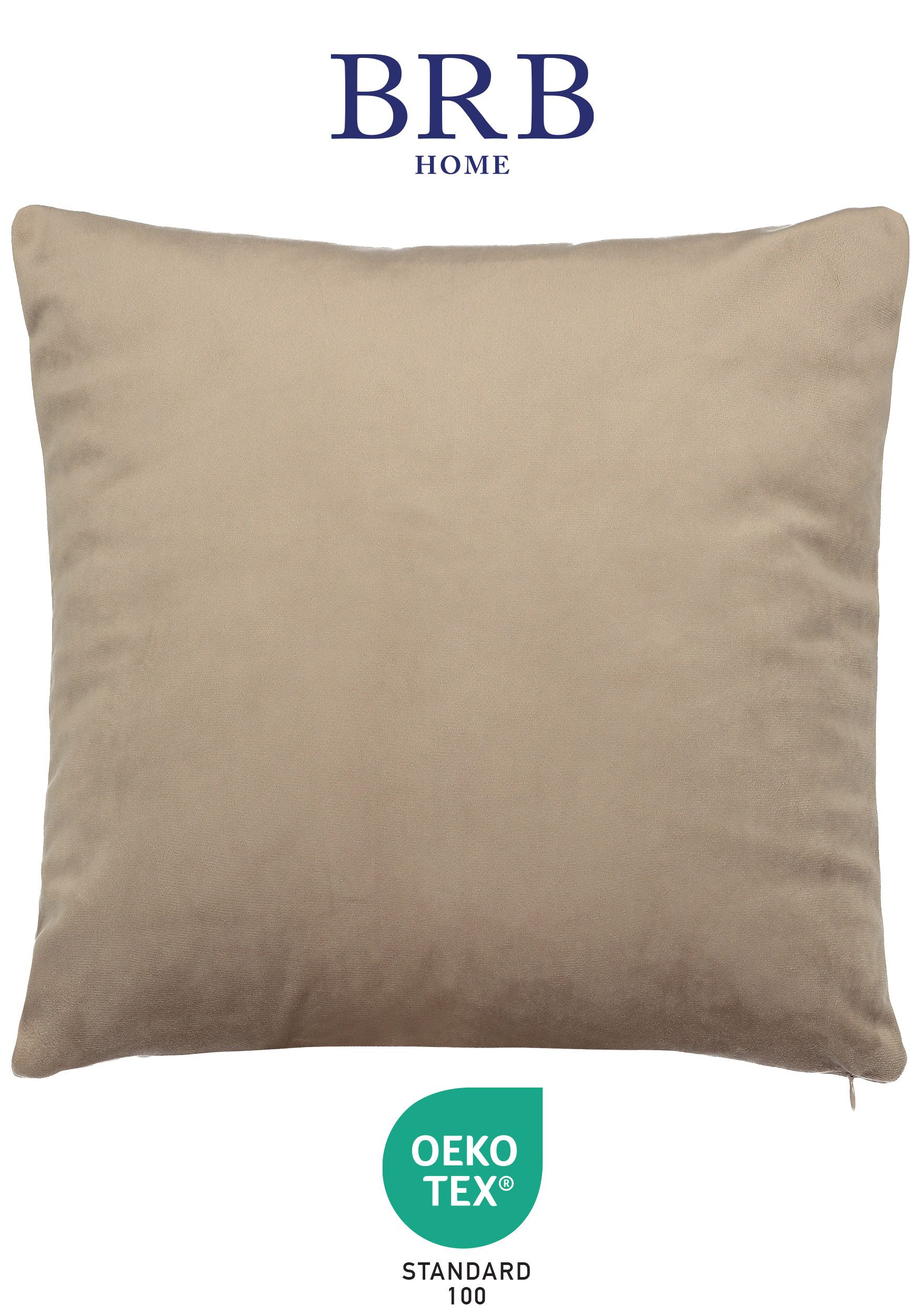 BRB HOME Kissenbezug Kissenhülle Samtkissenbezüge, (2 Stück), 45x45 cm, aus günstig online kaufen