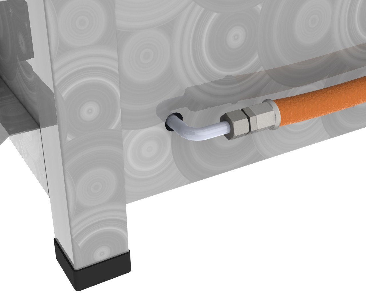 ChattenGlut Gasgrill ChattenGlut Gastrobräter 22,5kW mit Edelstahlrost, BxTxH: 980x530x270 cm