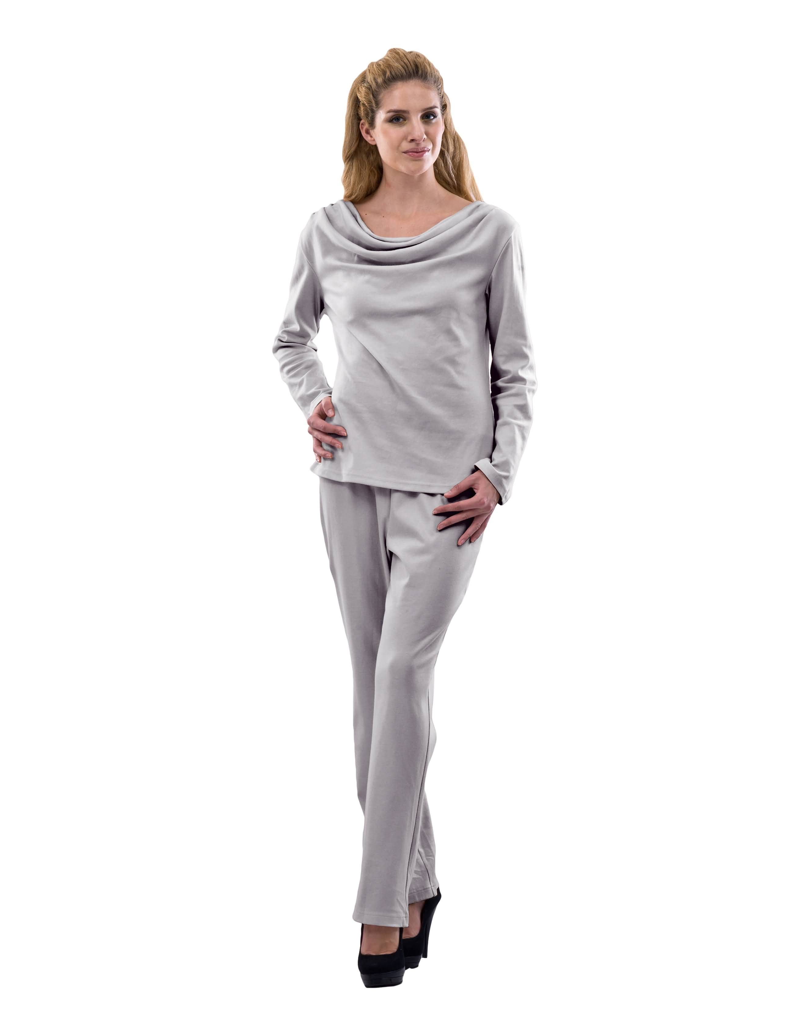 M-Diamant Schlafanzug Damen Hausanzug Schlafanzug atmungsaktiv Freizeitanzu günstig online kaufen