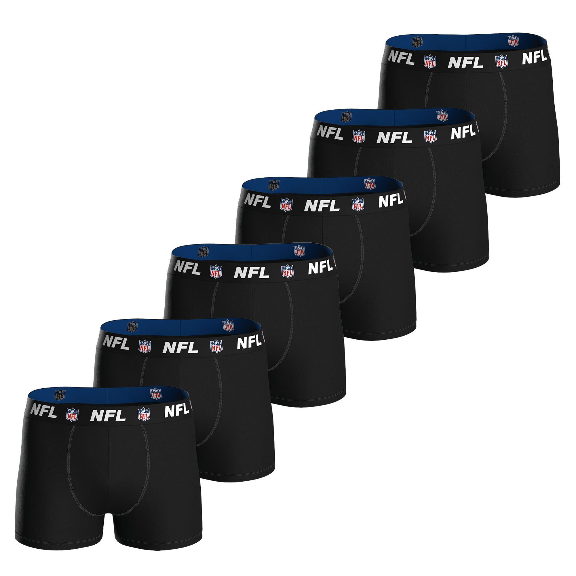 Boxer Herren Boxershort 6er Pack Baumwolle