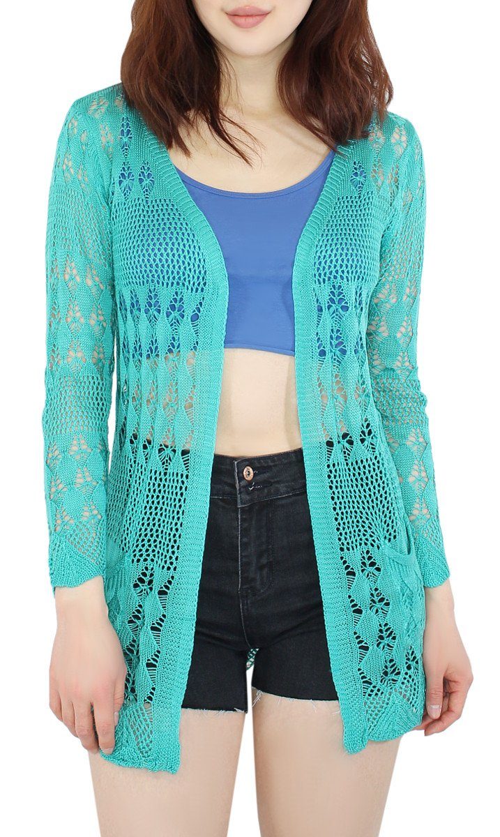 dy_mode Strickjacke Cardigan Damen Sommer Strickjacke günstig online kaufen