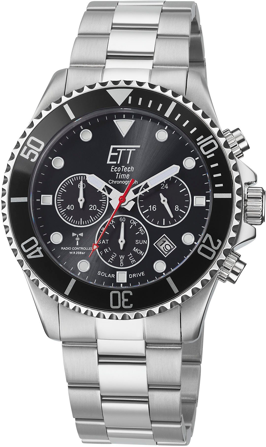 Funkchronograph Solar Professional, EGS-11607-25M, ETT