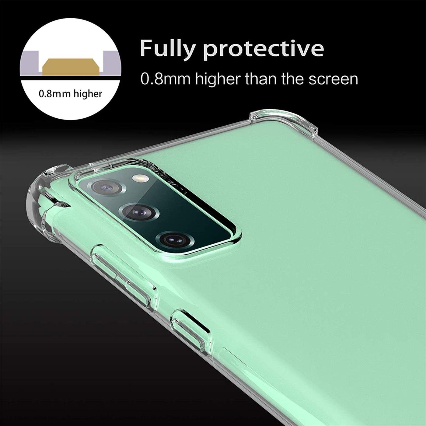 CoolGadget Handyhülle Anti Shock Rugged Case für Samsung Galaxy S20 FE 6,5 Zoll, Slim Cover mit Kantenschutz Schutzhülle für Samsung S20 FE 5G Hülle – Bild 5 von 5