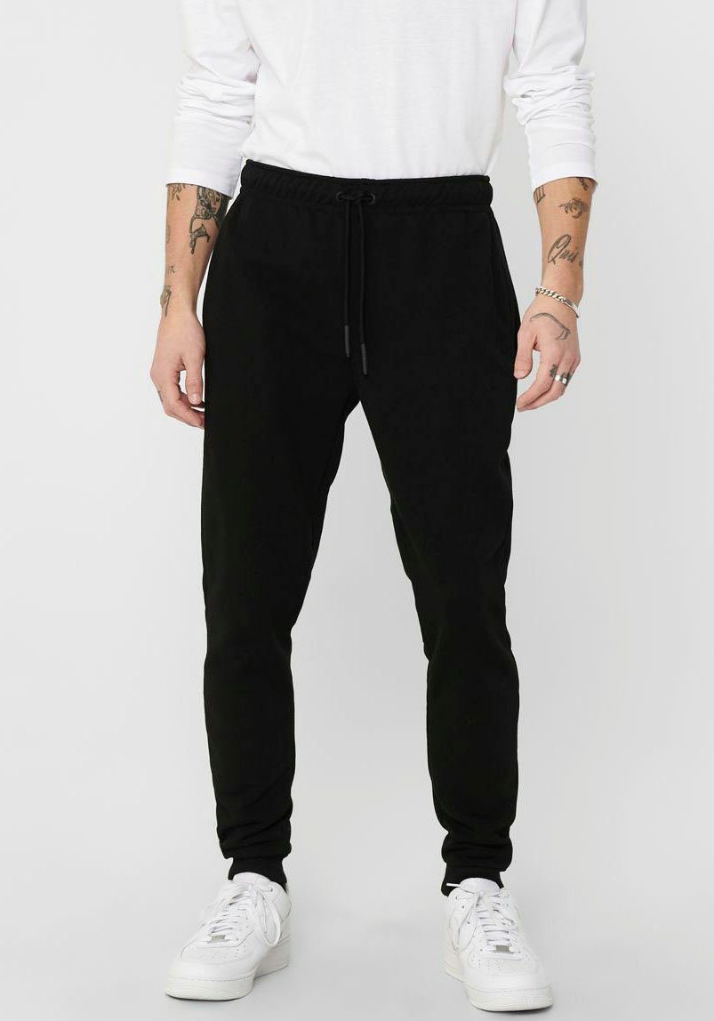 ONSCERES SONS Sweathose SWEAT PANTS schwarz LIFE & ONLY