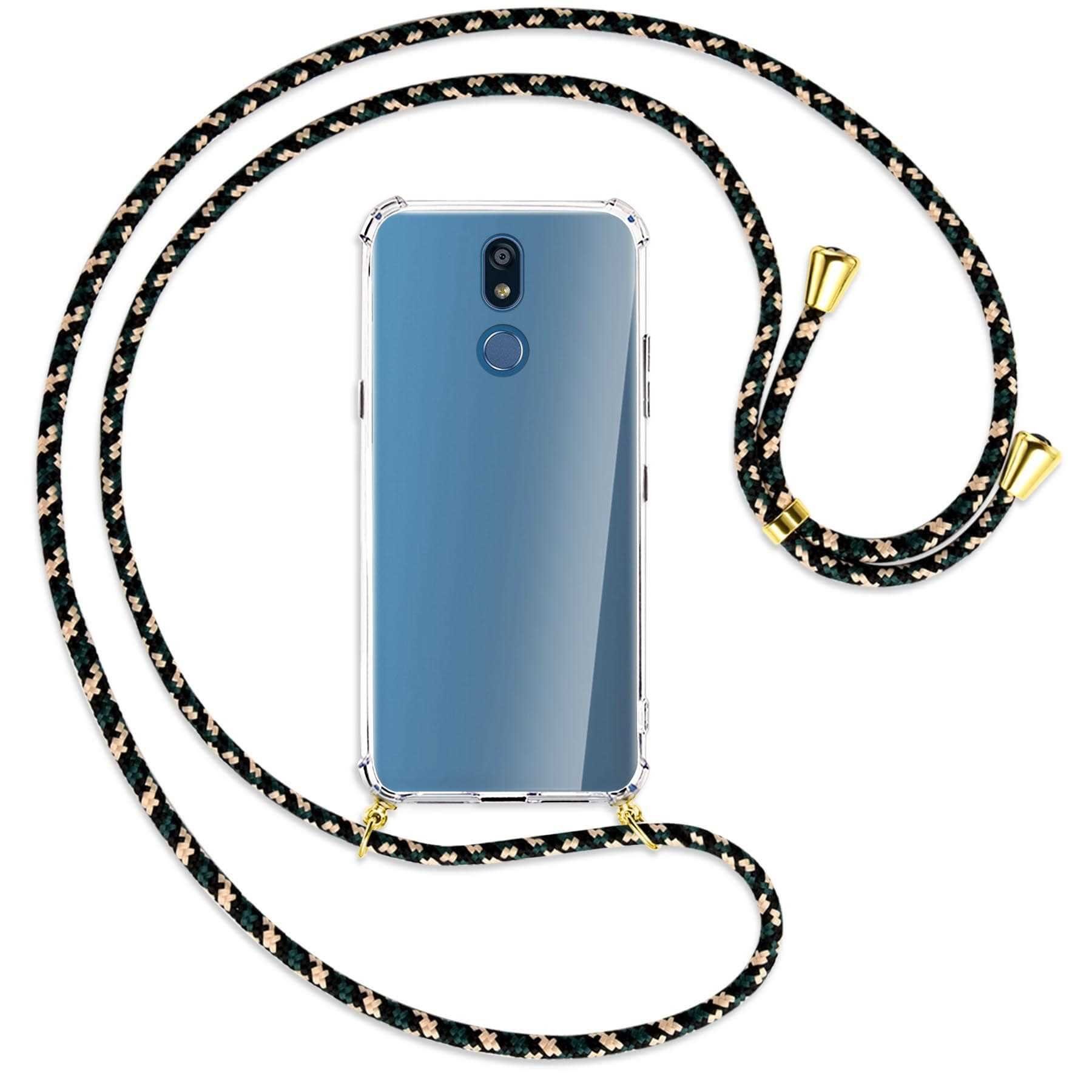 mtb more energy Handykette für LG K40 / K12 Plus [NC-081-G], Umhängehülle mit Band [NC-081-G]