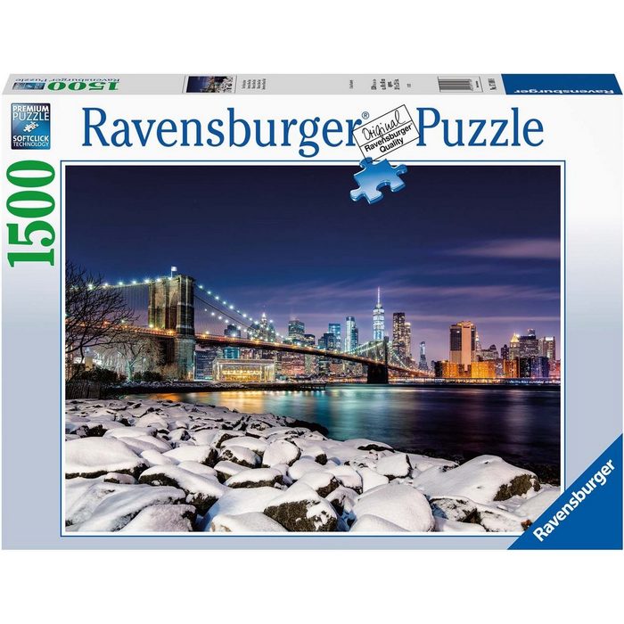 Ravensburger Puzzle »Winter in New York« 1500 Puzzleteile Made in Germany FSC® - schützt Wald - weltweit