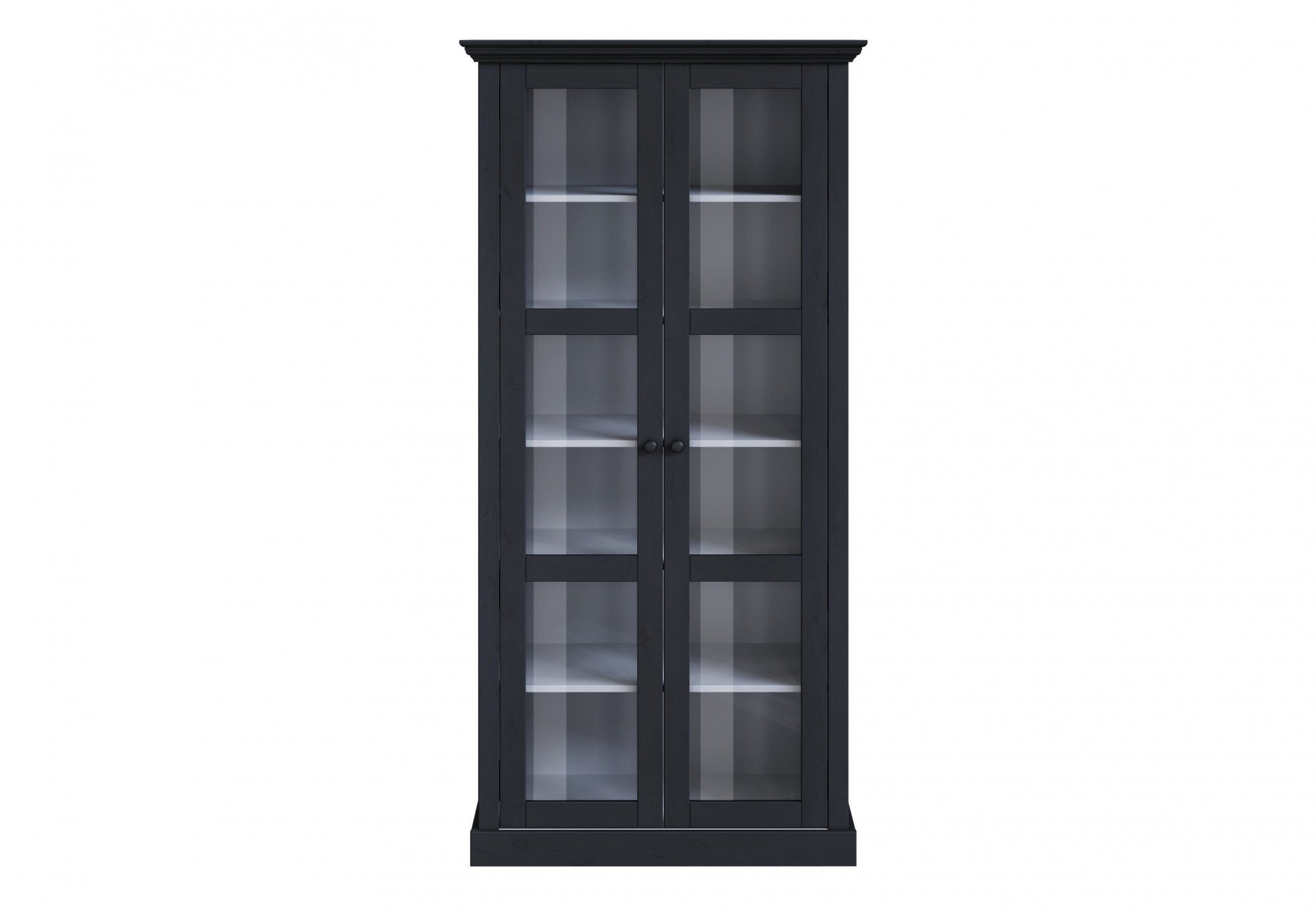 Home affaire Vitrine Meliss aus massiver günstig online kaufen