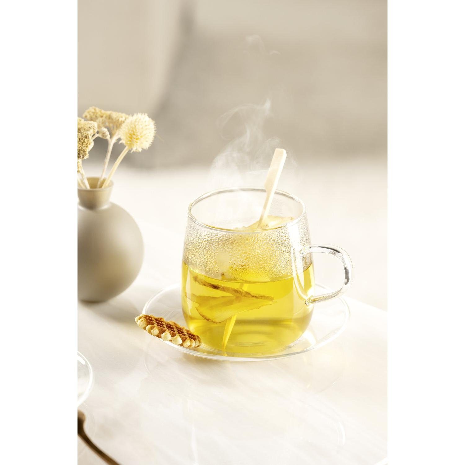 LEONARDO Untertasse Leonardo Untertasse TÈ PER TE Klar (15cm) – Bild 3 von 5