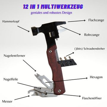 Behrenland Multitool Behrenland Multitool Hammer, (1 St), Leicht und robust