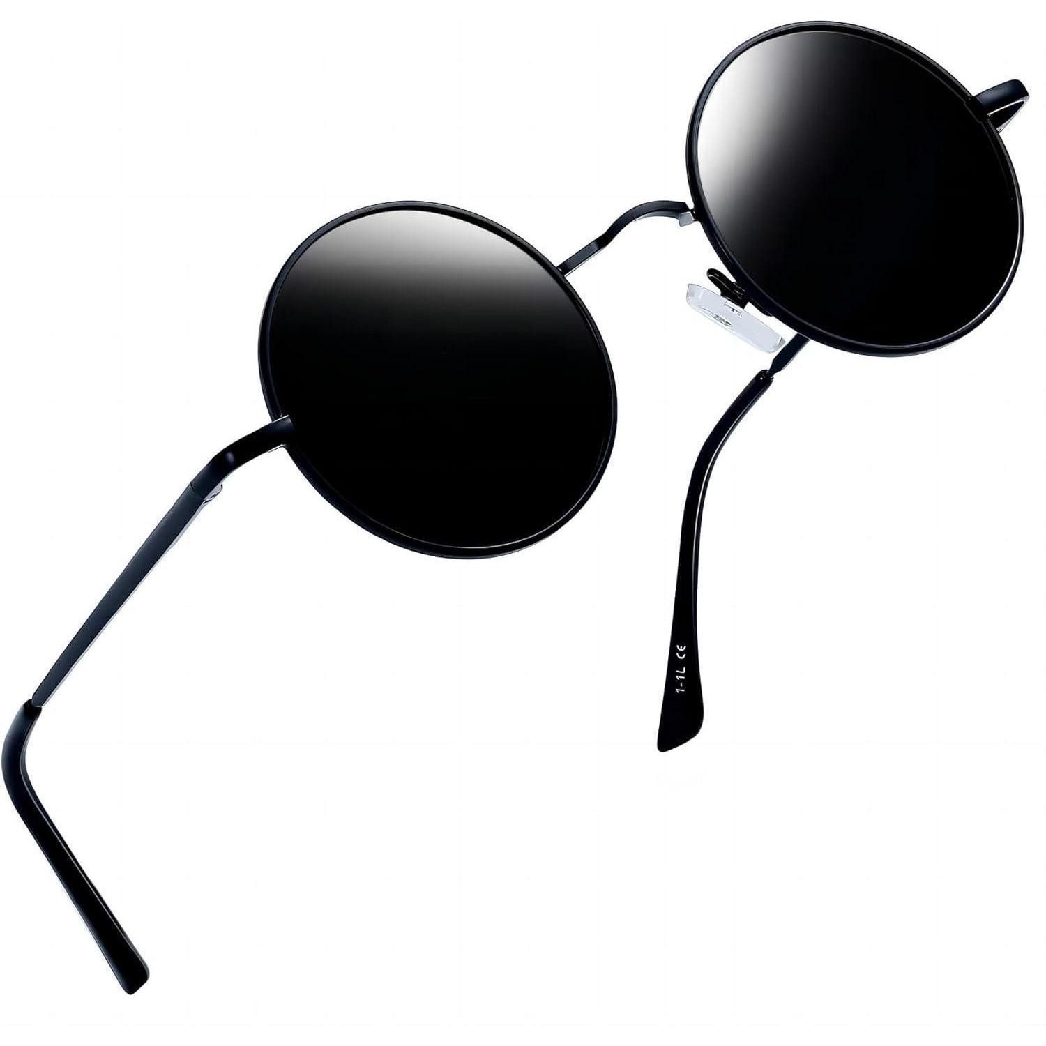 LuxusKollektion Retrosonnenbrille Sonnenbrille Herren Damen polarisiert A06-voll Schwarz Wie die Bilder (1-St)