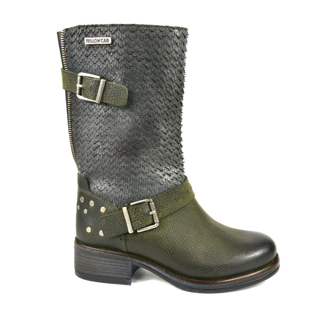 Yellow Cab Deep W Y28157 Stiefelette Grün