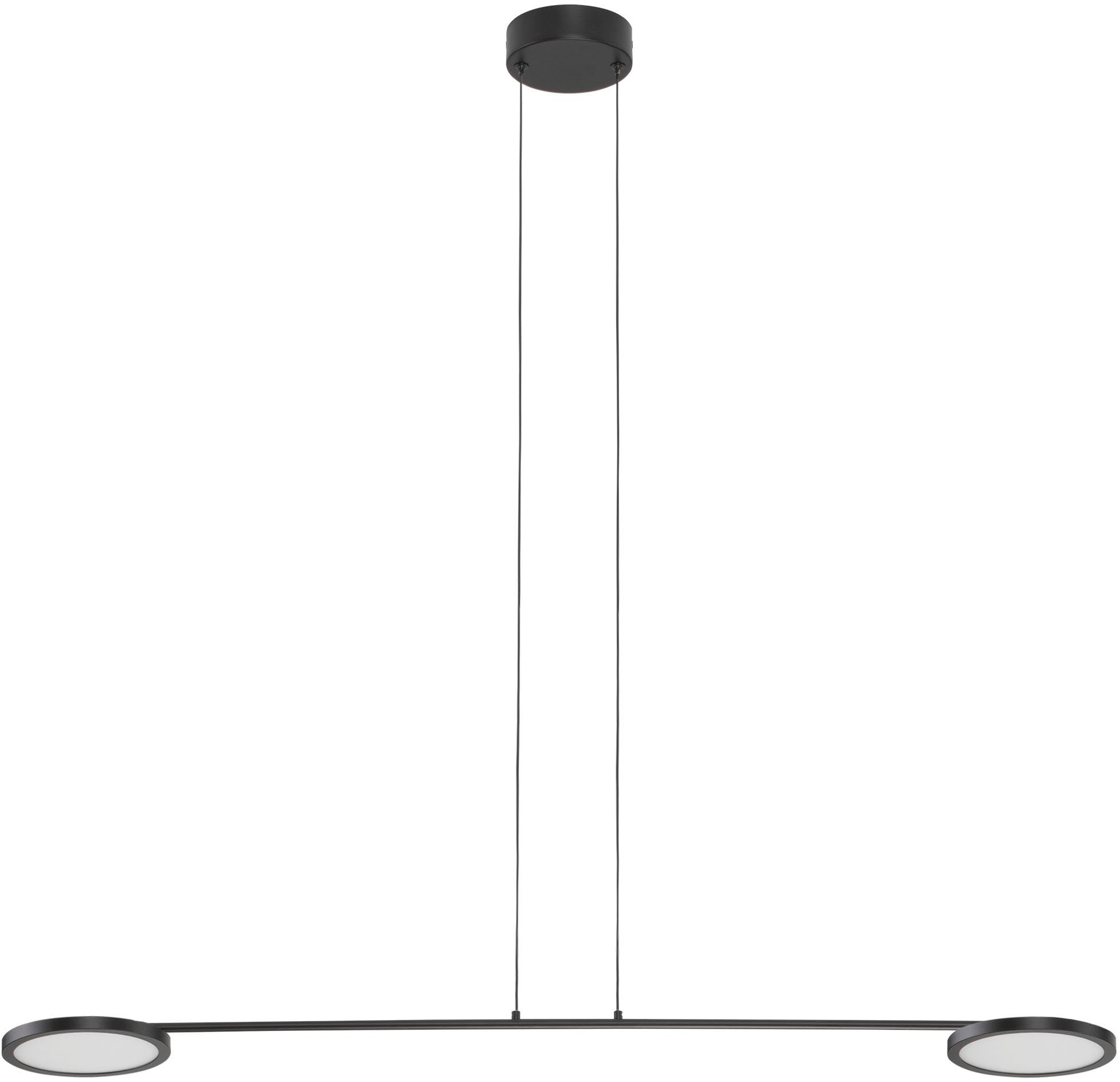 Nova Luce LED-Hängeleuchte SCOPE, Dimmfunktion, Warmweiß, Dimmbar; Höhenverstellbar; Mit Leuchtmittel