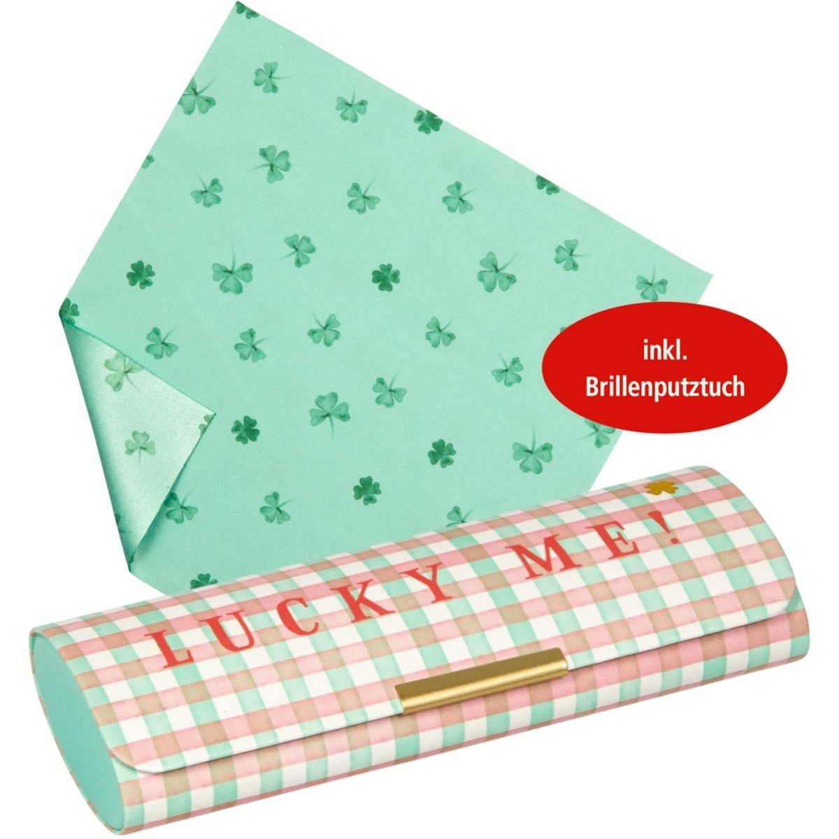 COPPENRATH DIE SPIEGELBURG Brillenetui Robustes Brillenetui mit Magnetverschluss und praktischem Putztuch