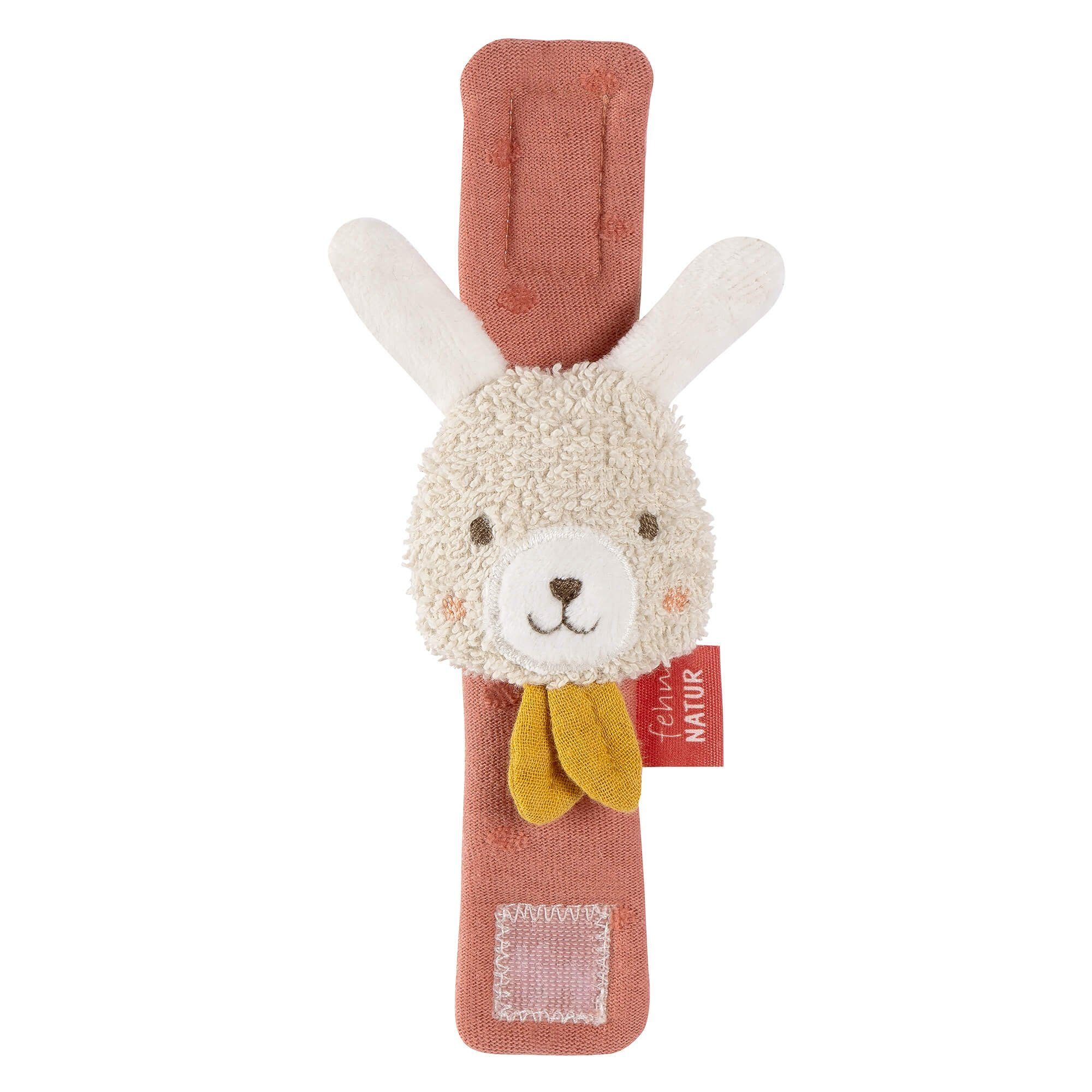 Fehn Rassel Rasselarmband Hase fehnNATUR
