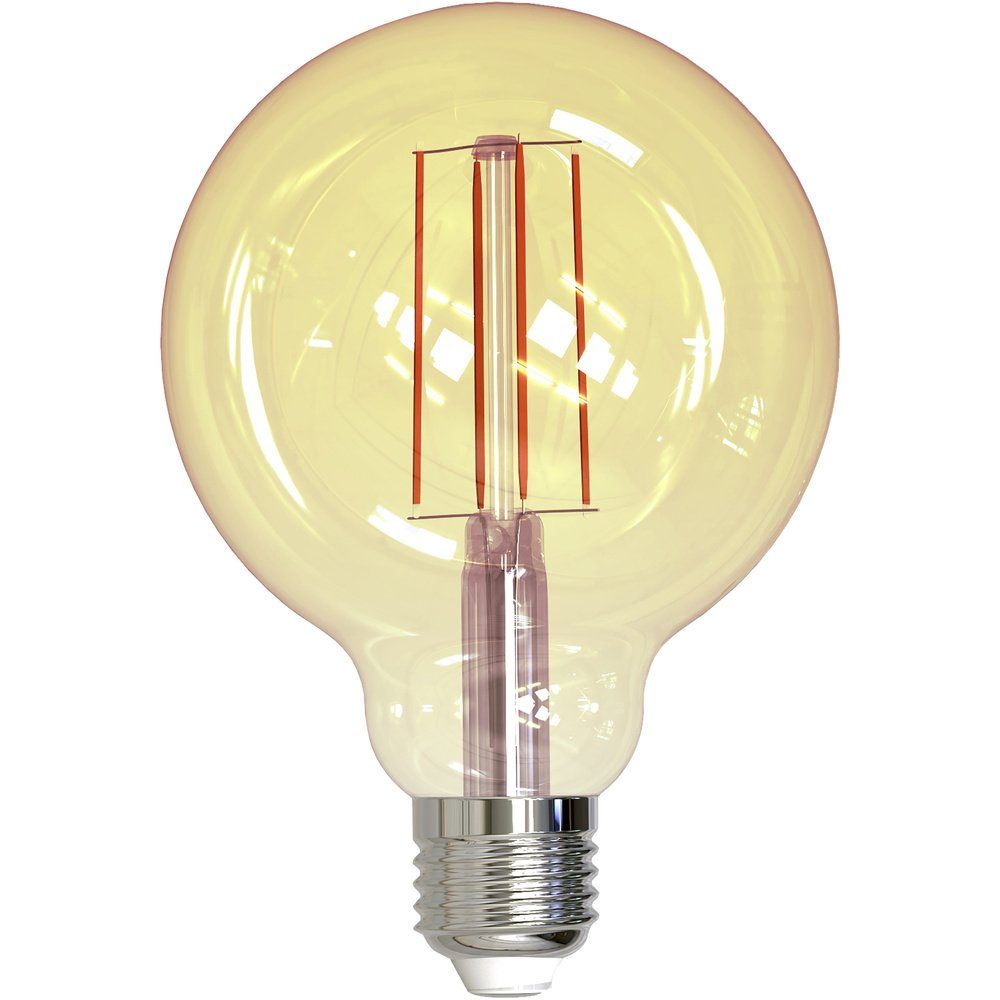 MÜLLER LICHT LED-Leuchtmittel Müller-Licht 401078 LED EEK F (A - G) E27 Globeform 9 W = 63 W Warmwei
