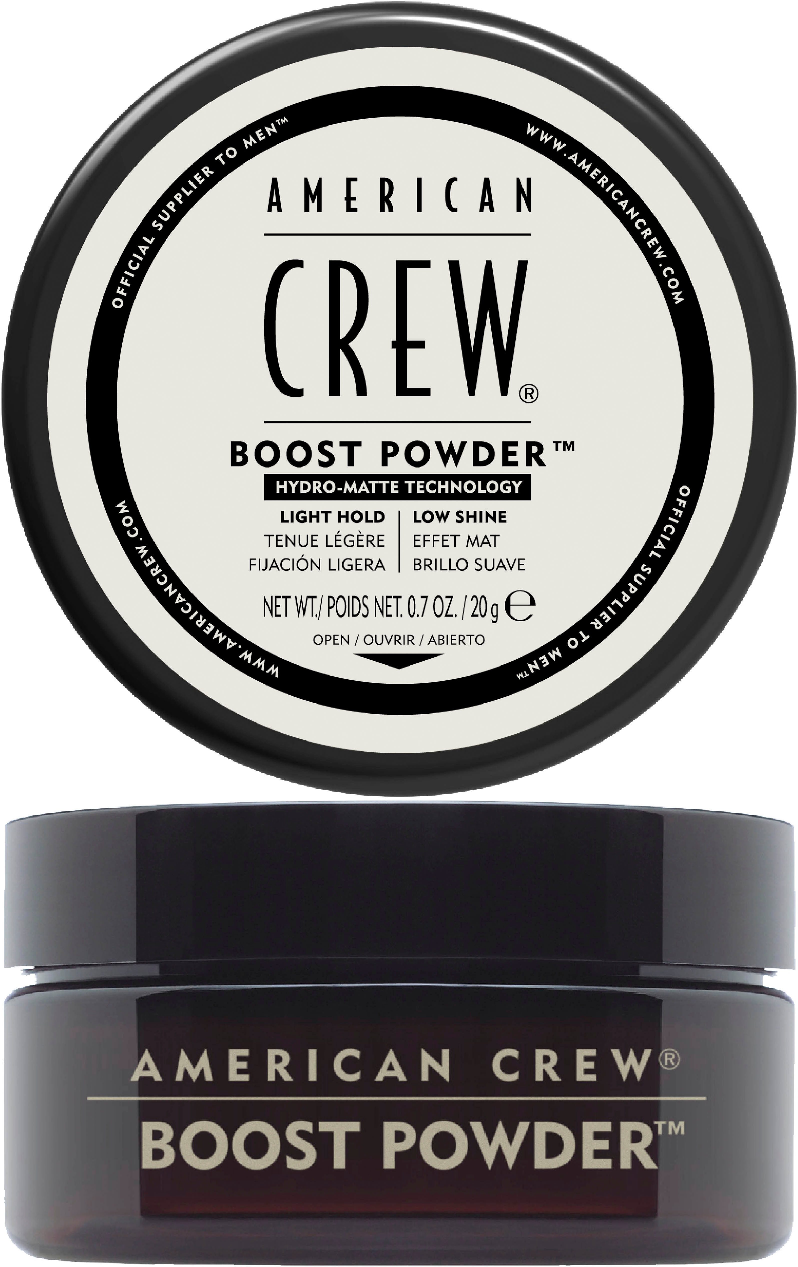 American Crew Пудра для волос Classic Boost Powder 20gr, Mehr Griff und viel Ansatzvolumen für jeden Haartyp.