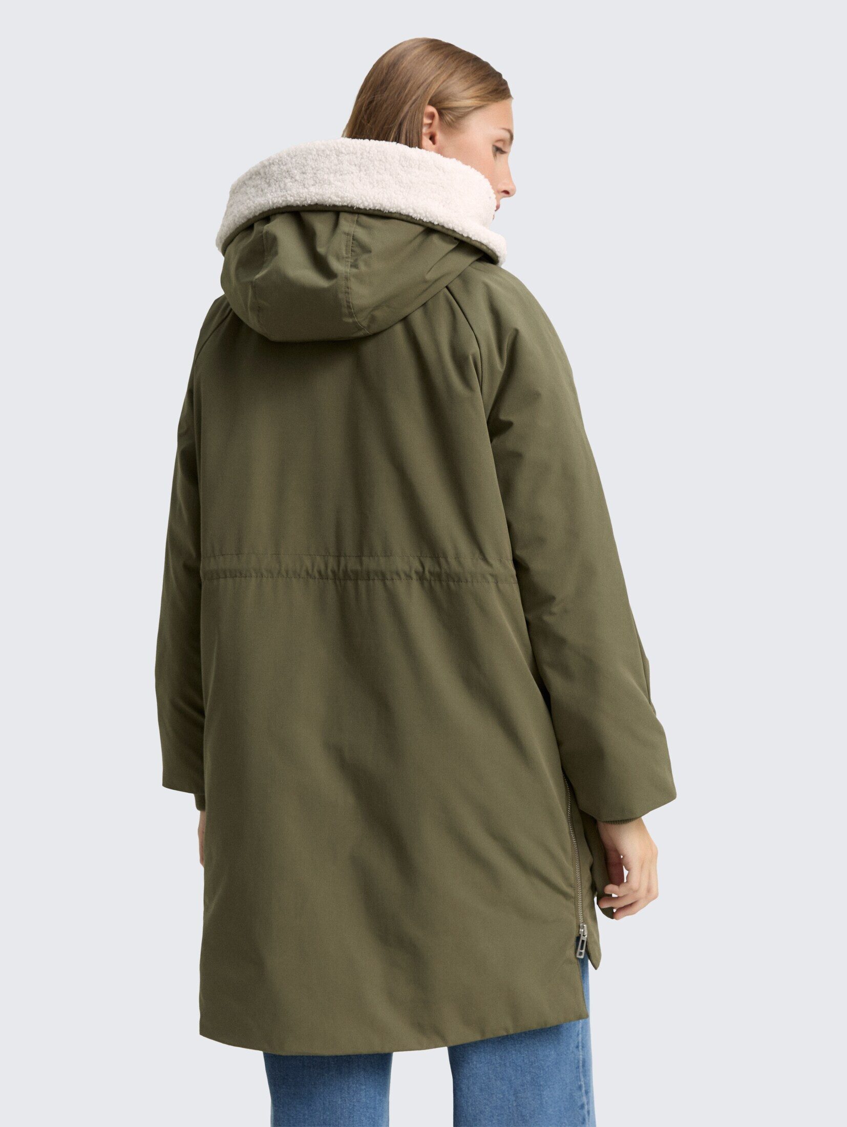 TOM TAILOR Denim Steppmantel Jacken Winter Parka mit Kapuze