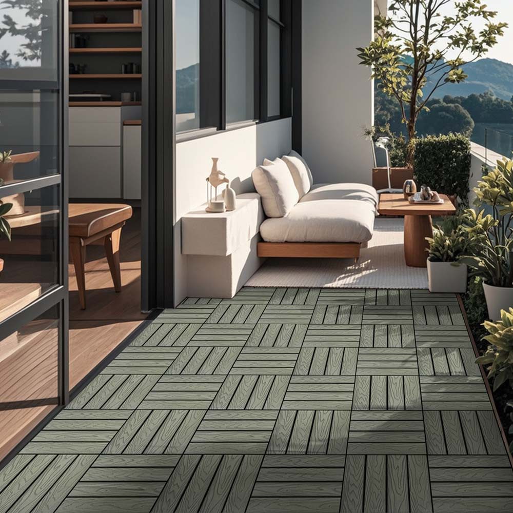 HOME DELUXE Holzfliesen WPC Klickfliesen BAVARO günstig online kaufen