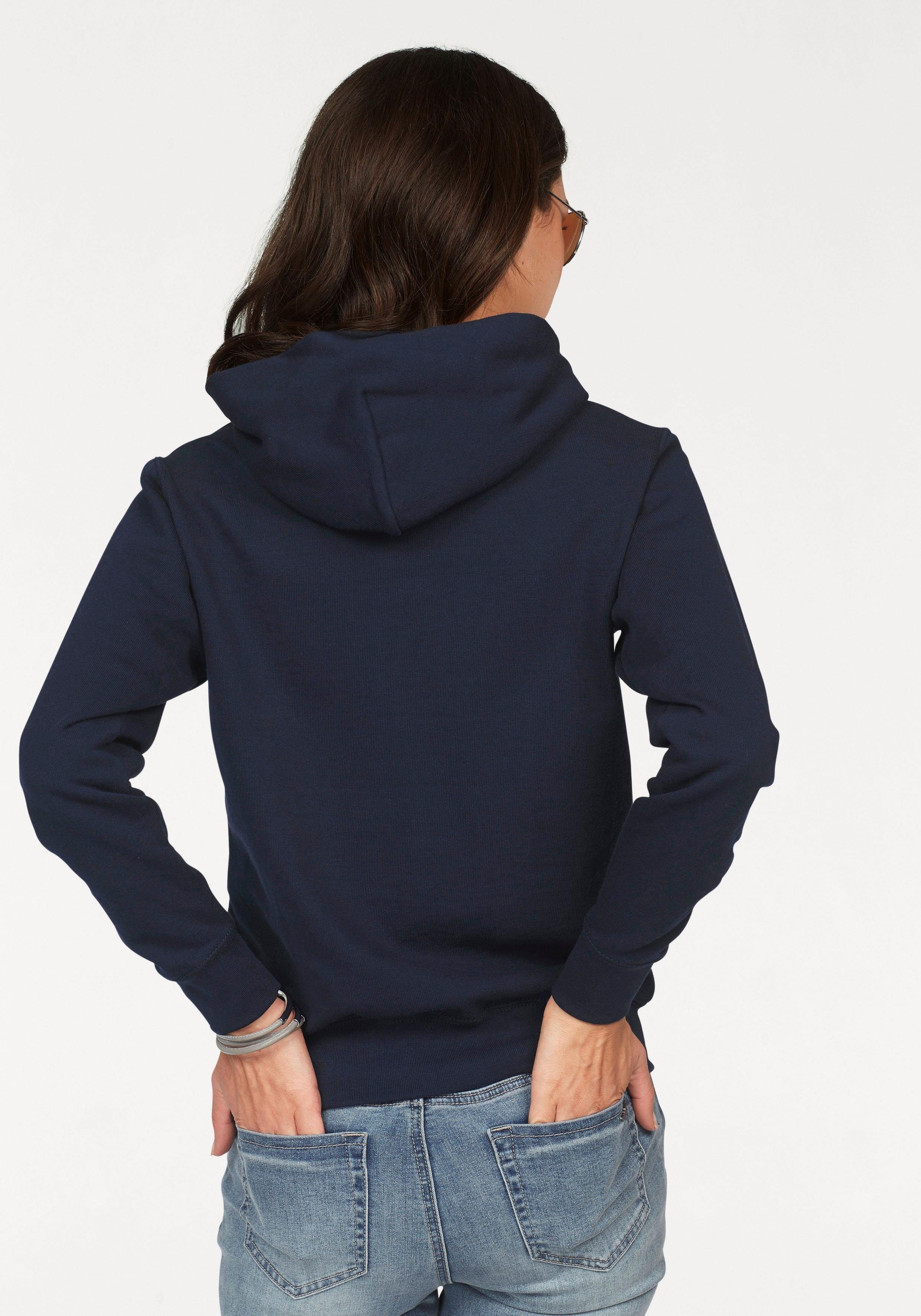 Fruit of the Loom Sweatshirt Lady-Fit hooded Sweat Classic marine