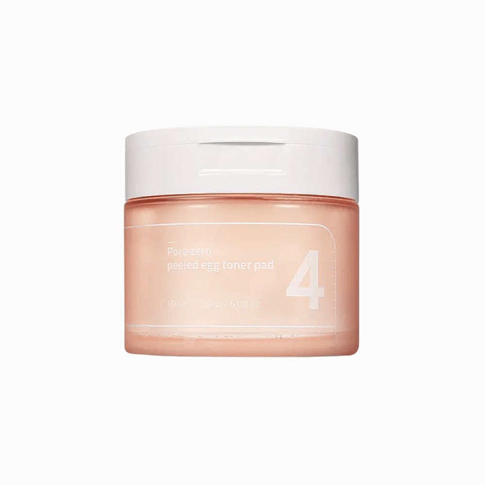 Gesichtsreinigungstuch numbuzin No.4 Pore zero peeled egg toner Pad