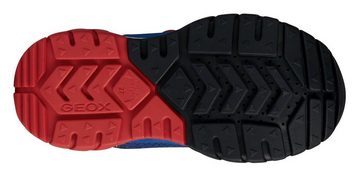 Geox J TUONO BOY Sneaker mit Spiderman Motiv, Freizeitschuh, Halbschuh, Schnürschuh