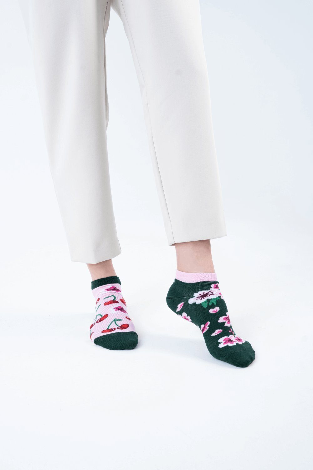 Many Mornings Sneakersocken Many Mornings Sneaker Cherry Blossom (1 Paar, 1 günstig online kaufen