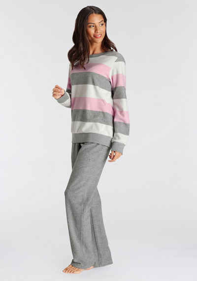 Rosa gestreifte Pyjamas für Damen online kaufen | OTTO
