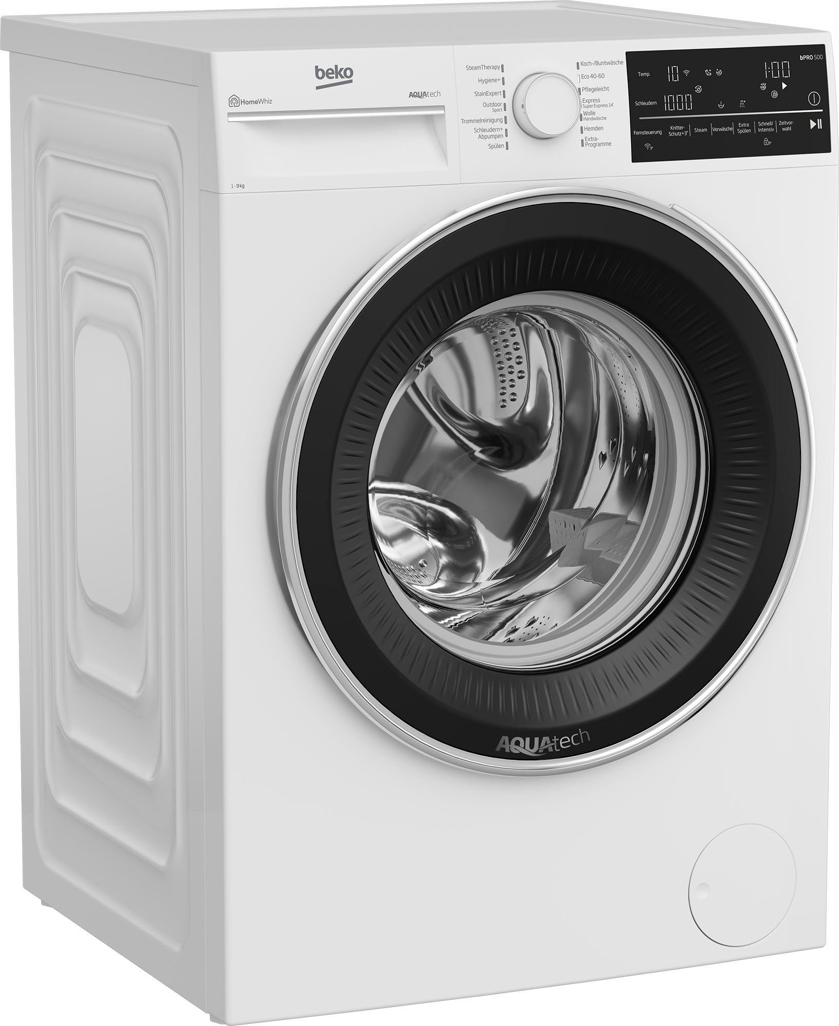 Schockierende Preise BEKO Waschmaschine 9 U/min kg, B5WFT89418W, 1400