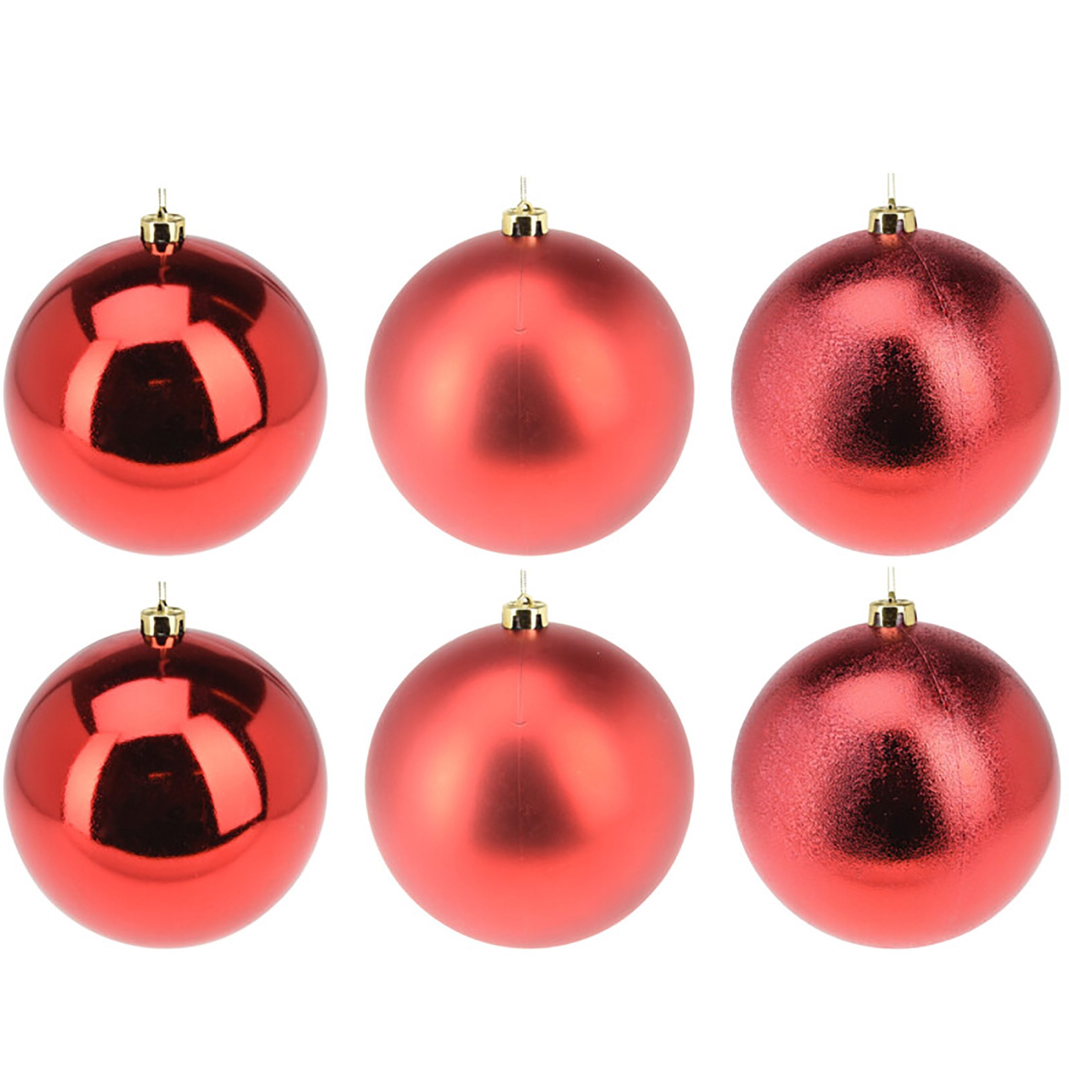 Annastore Weihnachtsbaumkugel Weihnachtskugeln aus Kunststoff zum Hängen - günstig online kaufen