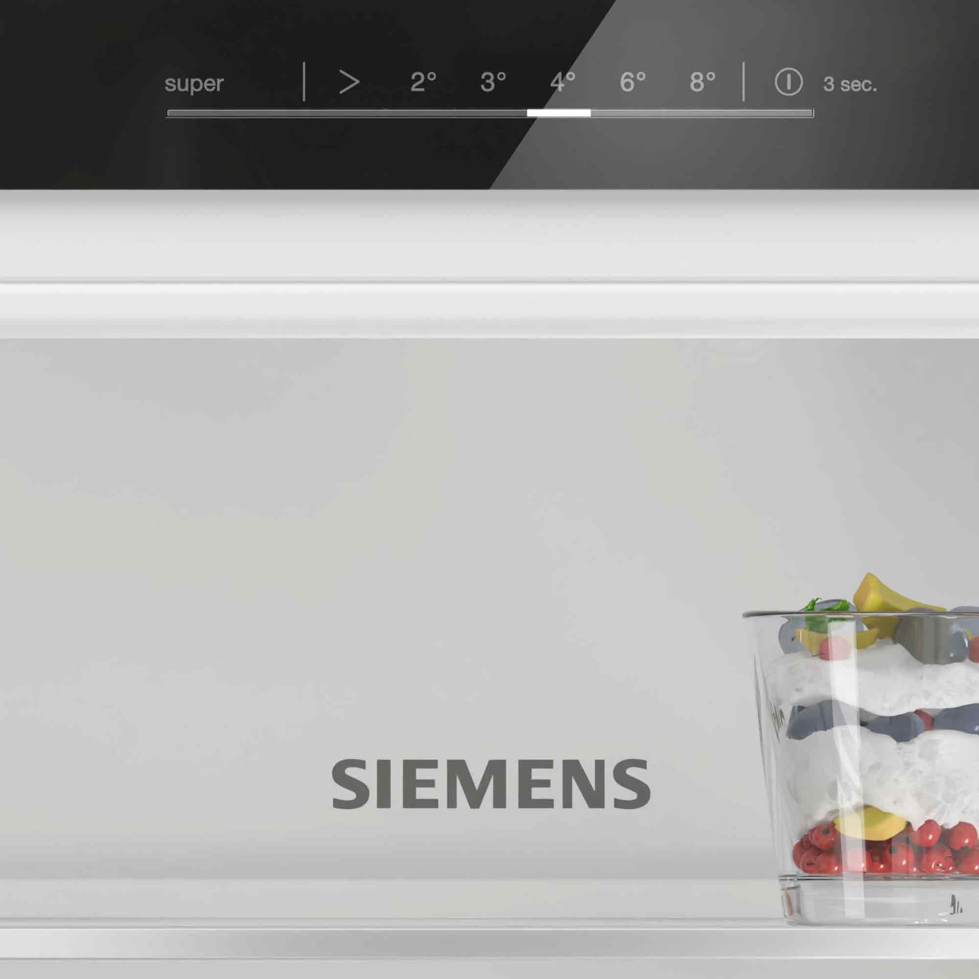 SIEMENS Einbaukühlgefrierkombination iQ300 KI86NVSE0, 177,20 cm hoch, 54,10 cm breit, hyperFresh Box: 1x hält Obst und Gemüse länger frisch – Bild 5 von 5