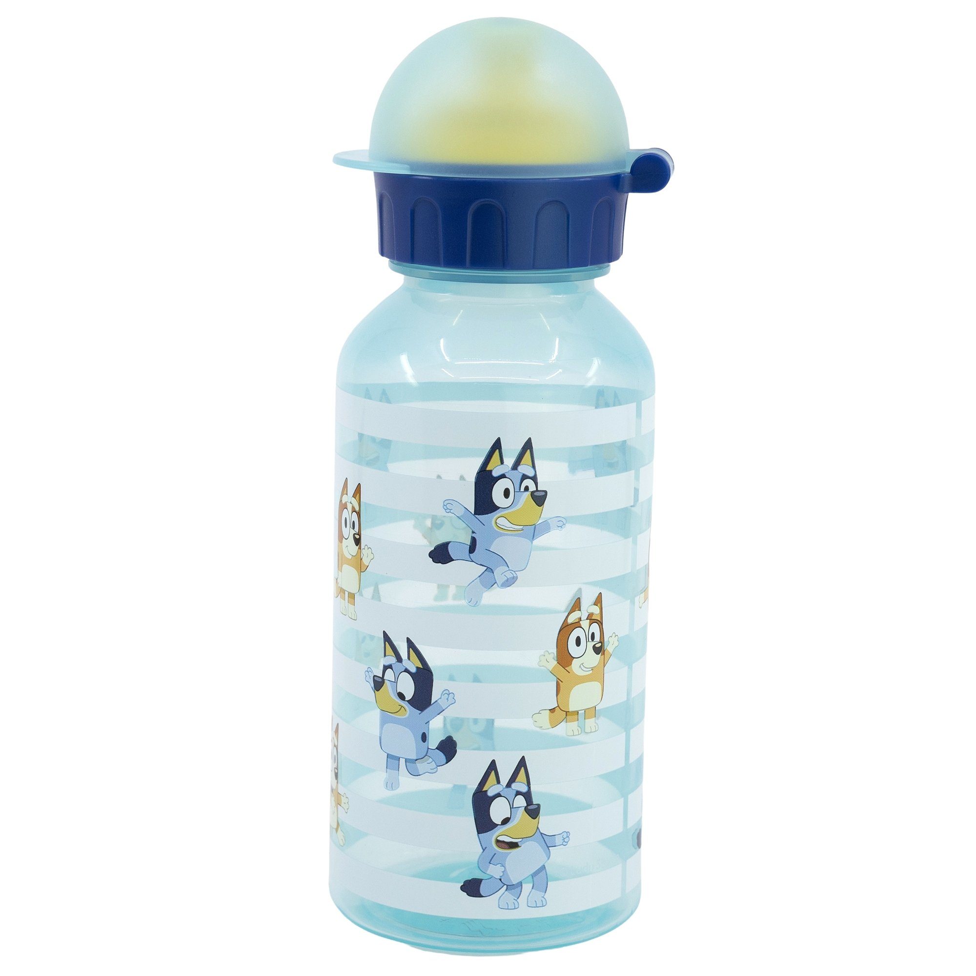 Bluey Trinkflasche Disney Bluey Flasche 370 Bingo Kinder ml Wasserflasche