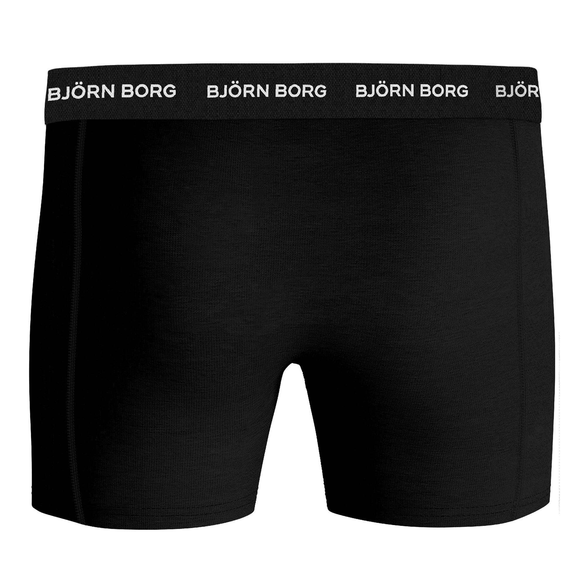 Björn Borg Boxer Herren Boxershort 5er Pack Baumwollmischung (Packung, 5er Pack)