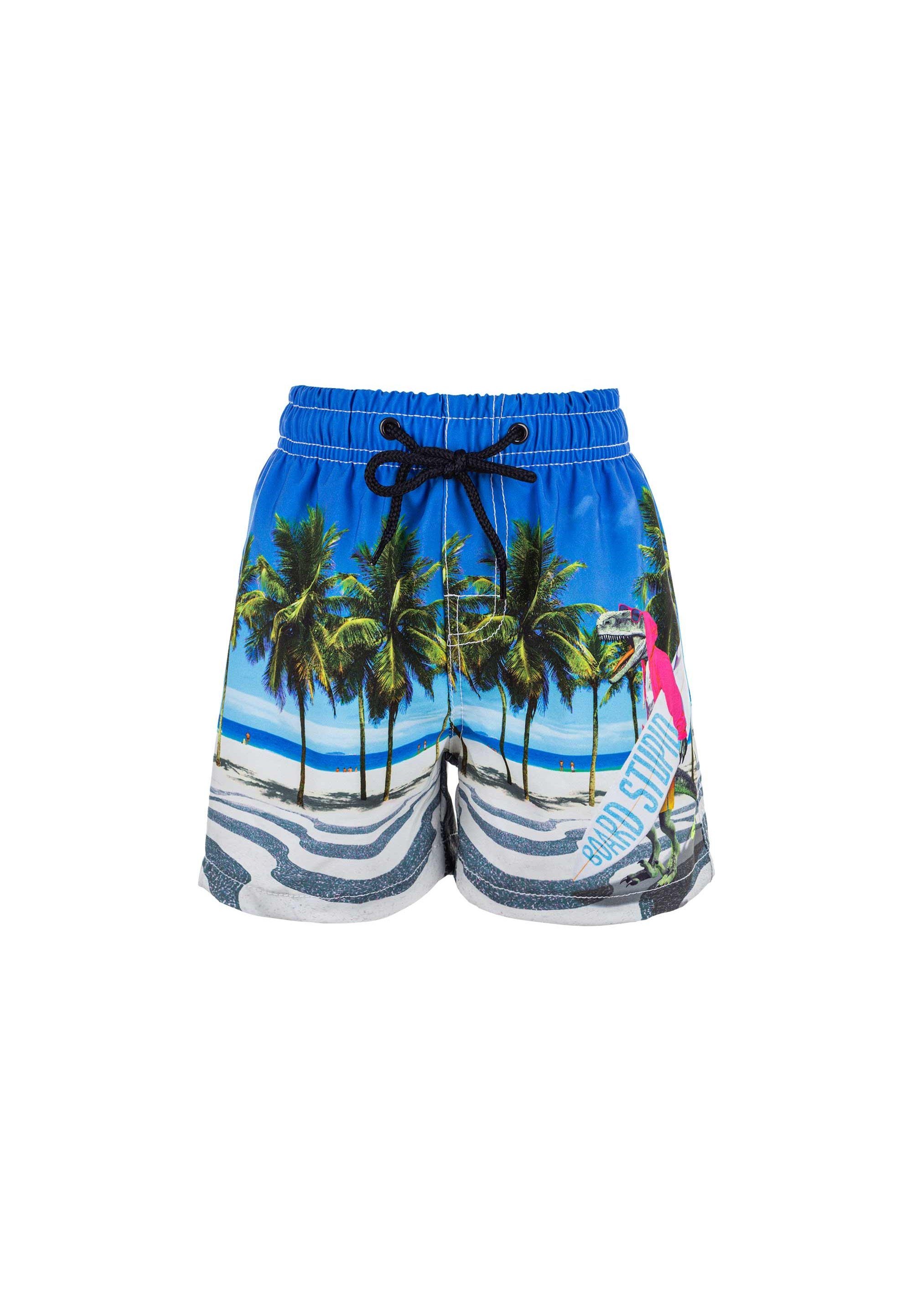 ZIGZAG Badehose Dino (1-St) mit Hingucker-Aufdruck