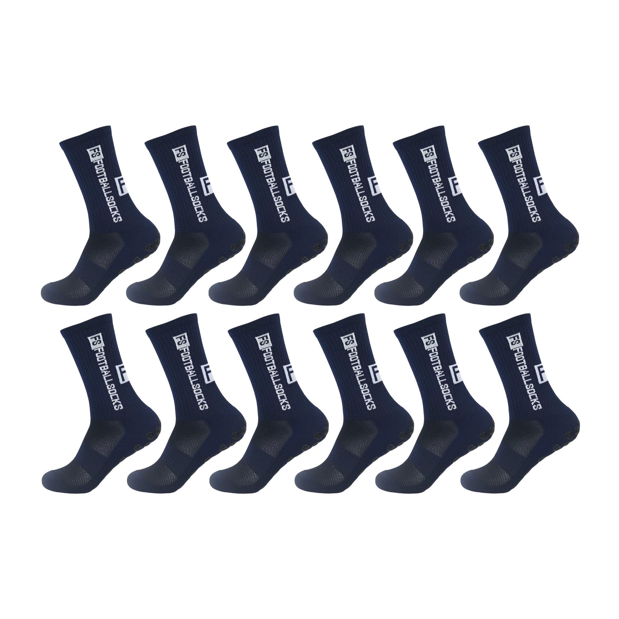 Sportsocken Fußball Socken Unisex – Antirutsch-Noppen, atmungsaktives Mesh