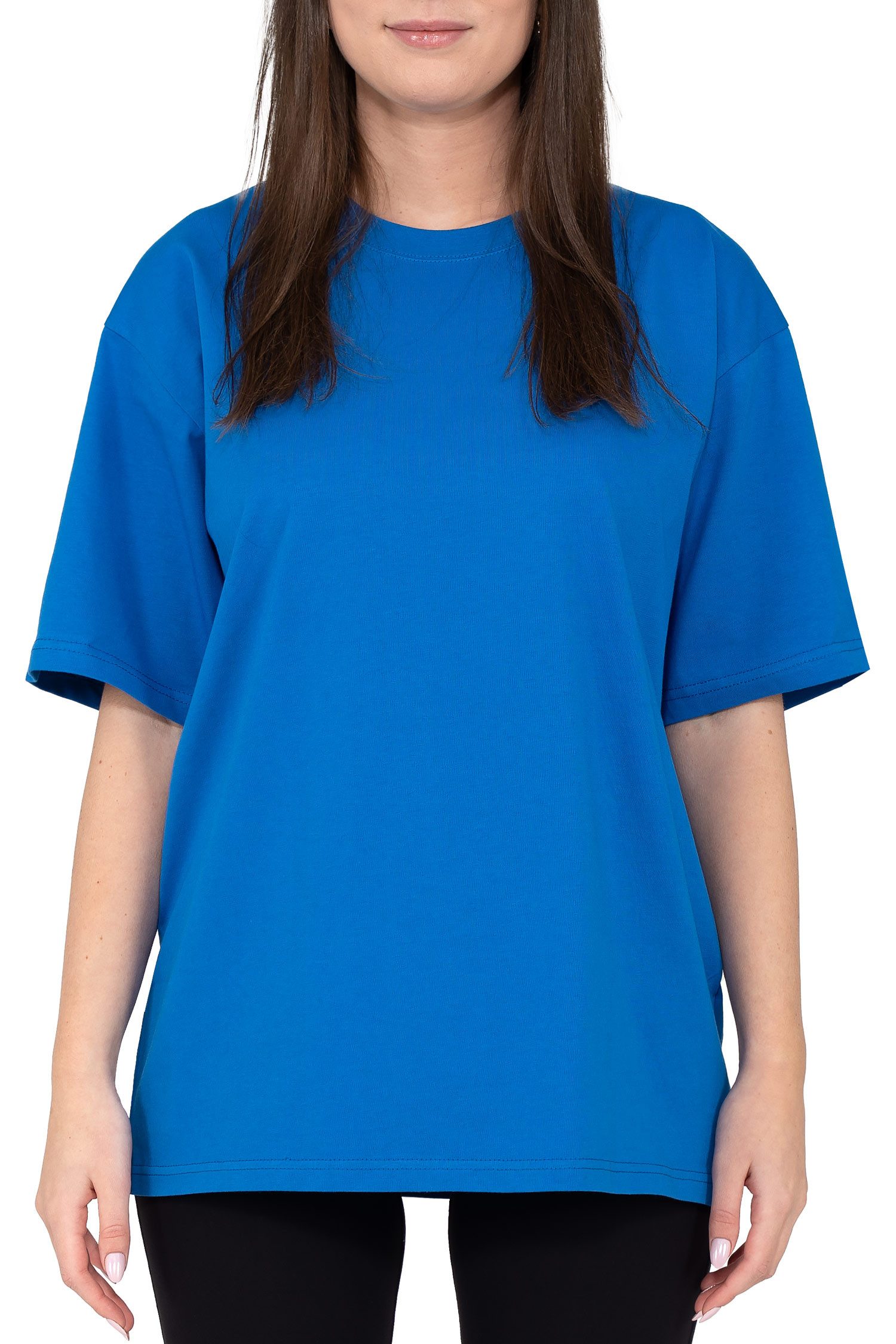 Reichstadt Oversize-Shirt Oversized Kurzarmshirt 24RSW058 in kräftigen Farben