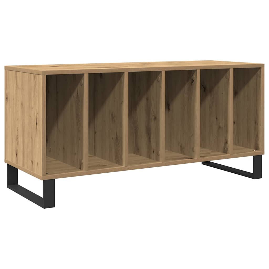 vidaXL Media-Regal Schallplattenschrank mit Regal Artisan-Eiche 100 x 38 x günstig online kaufen