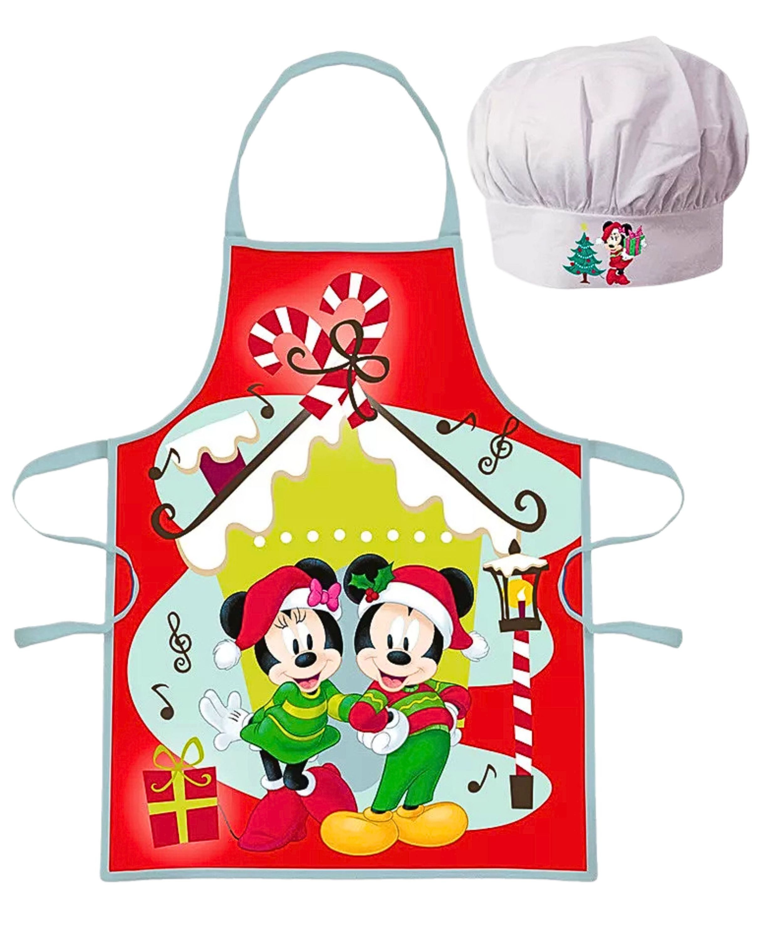 Disney Mickey Mouse Kochschürze Minnie & Mickey Maus Weihnachten, (2-tlg), günstig online kaufen