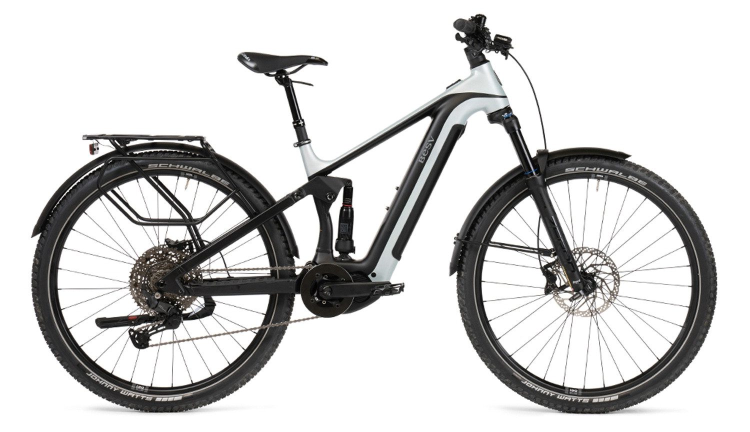 BESV E-Bike Touren Bike TRS 130 URBAN 1.3 metallic steel 29" 708 Wh Diamant, 11 Gang Shimano SHIMANO U6000 Schaltwerk