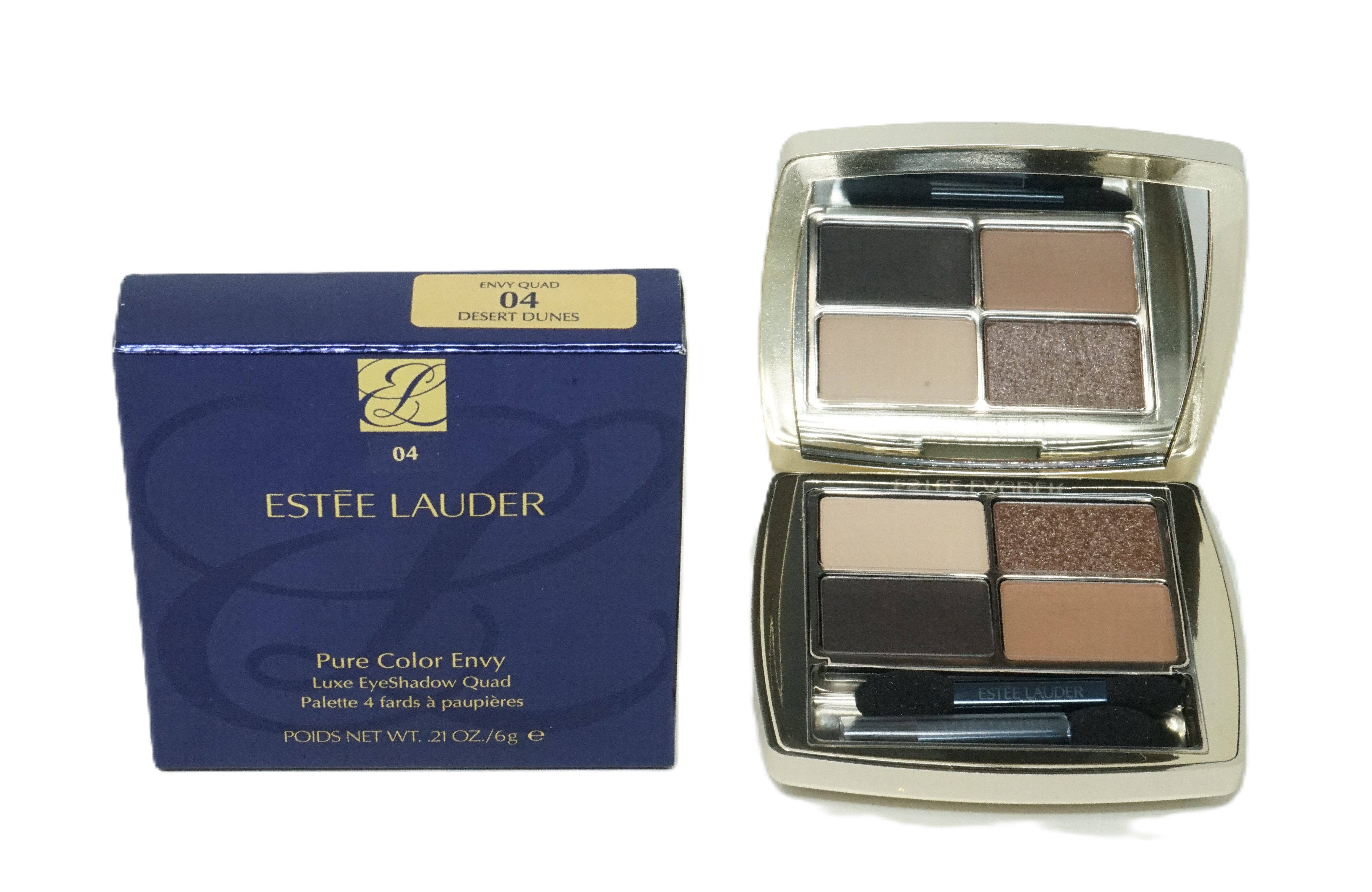 ESTÉE LAUDER Lidschatten Estée Lauder Eyeshadow Quad Pure Colour Envy 04 Desert Dunes 6g