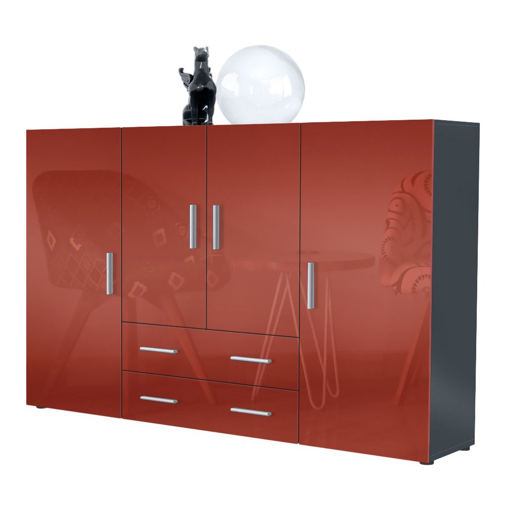 Vladon Highboard Nora (Anrichte mit 2 günstig online kaufen