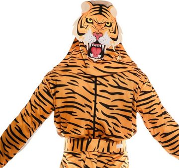 Fyasa Kostüm Safari Jäger und Tiger zum Wenden