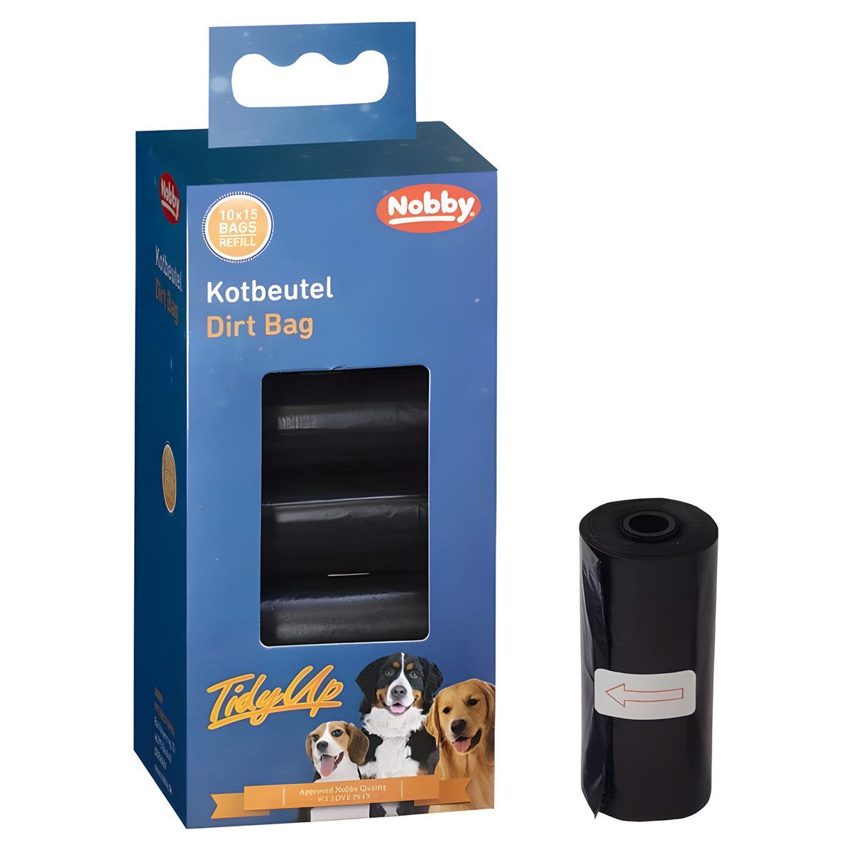 Hundekotbeutel TidyUp Kotbeutel schwarz