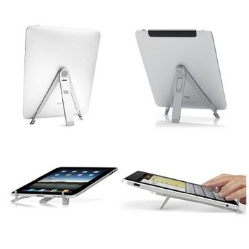 Bolwins N18 Bolwins Ständer Halter Standhalter Klappbar passend für Pad PC Netbook Galaxy Tab Handy-Halterung