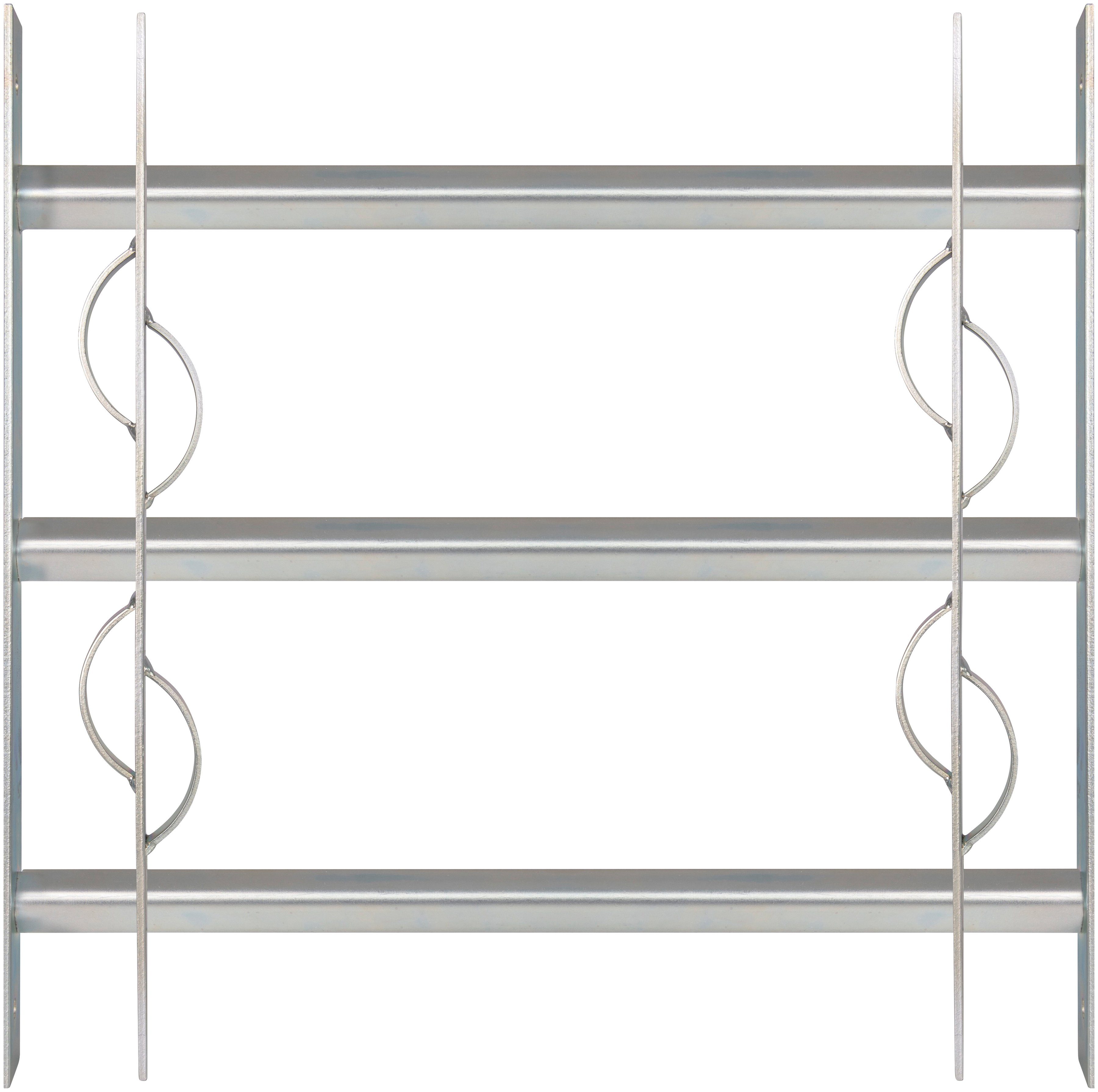 Alberts Fensterschutzgitter Secorino Style, Breite ausziehbar 50-65 cm, versch. Höhen