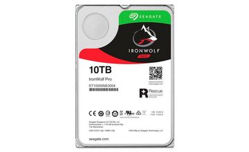 Seagate Ironwolf PRO NAS HDD 10TB SATA interne HDD-Festplatte (10000 GB) 3,5"