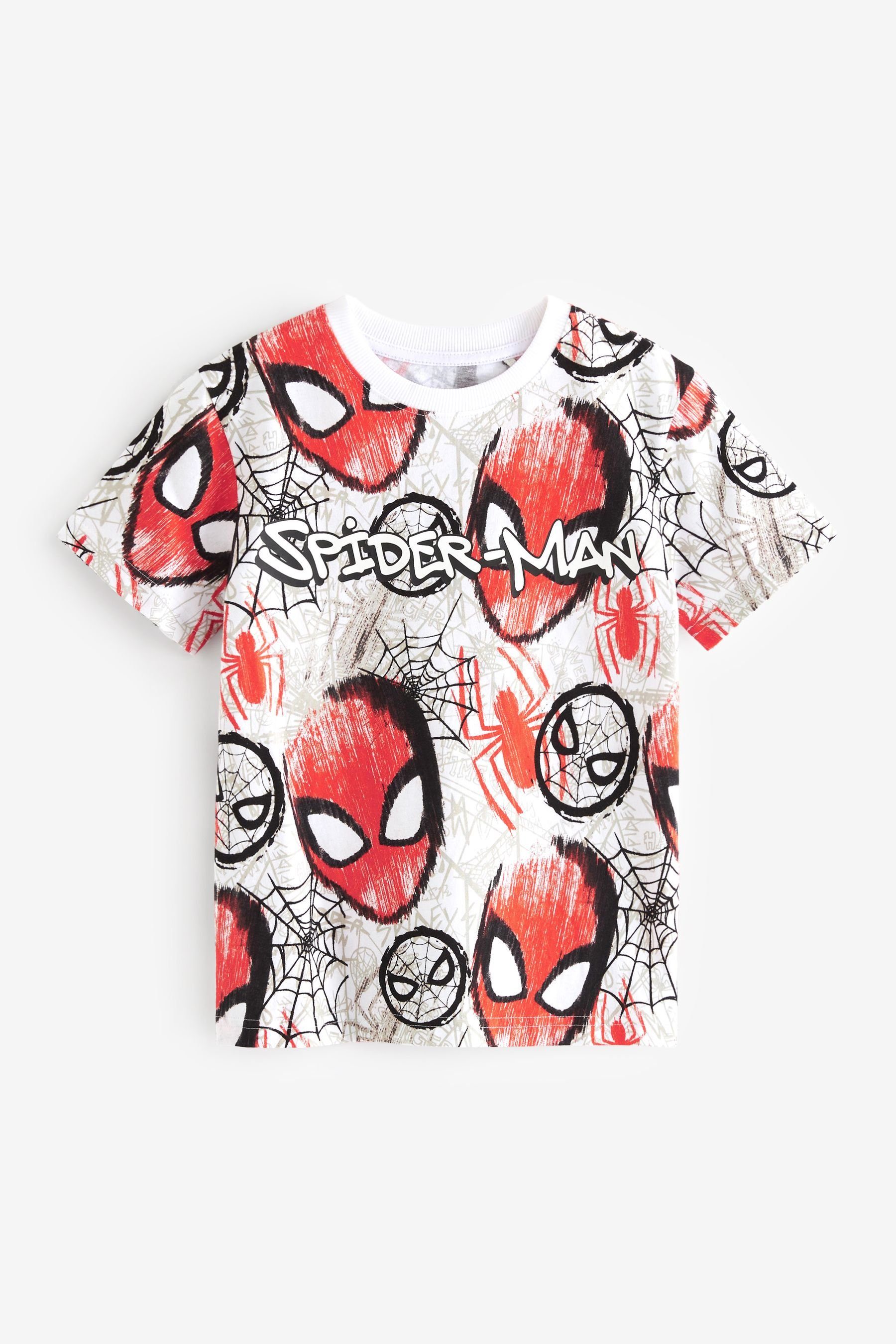 Next T-Shirt Spider-Man T-Shirt mit kurzen Ärmeln (1-tlg)