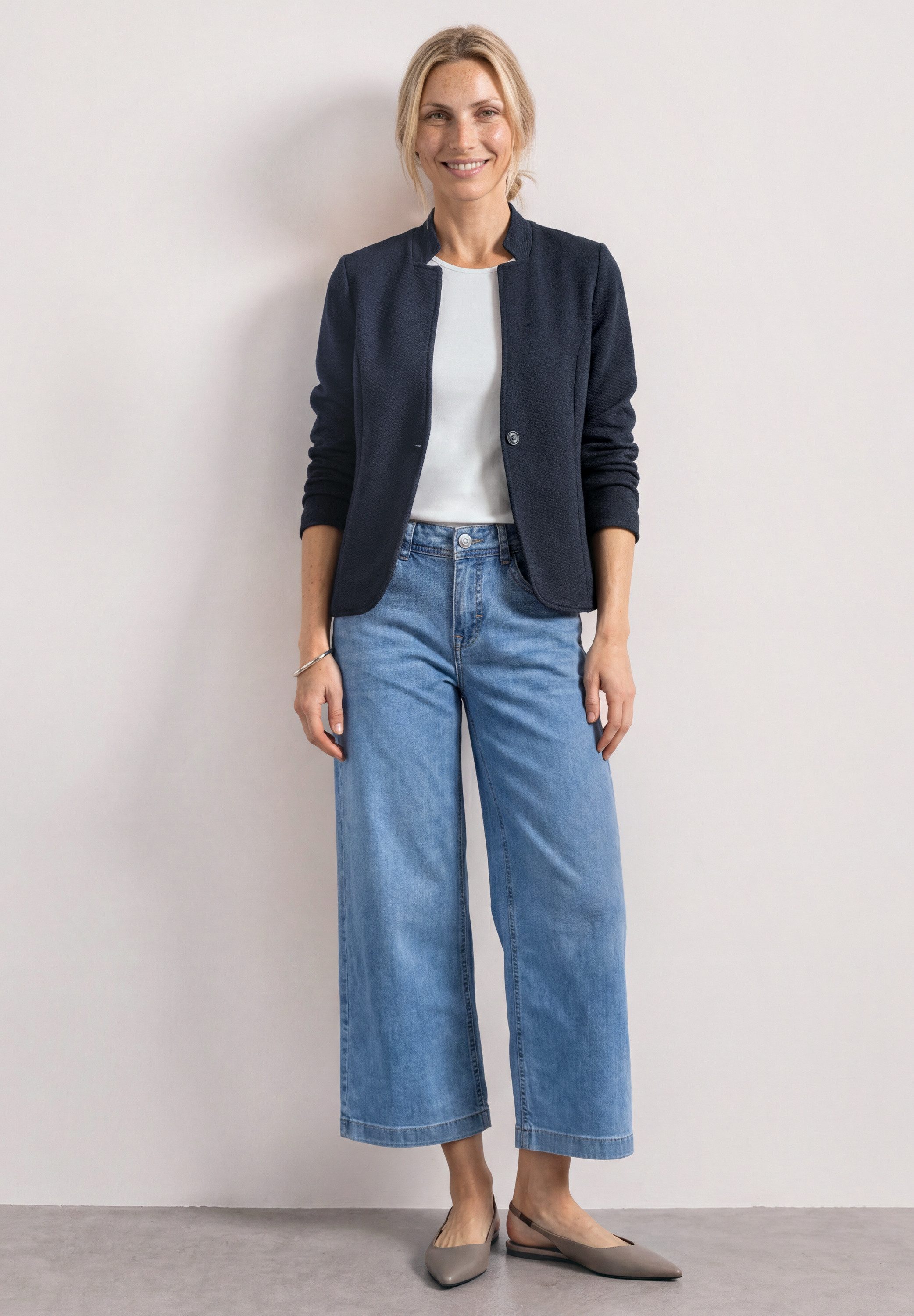 STREET ONE Kurzblazer mit Reverskragen